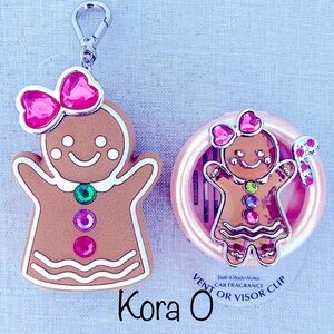 BBW Miss Gingerbread Pocketbac Holder & Visor Clip